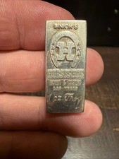 Vintage Binions Hotshot And Casino 1oz Silver Bar WSOP 1994 picture