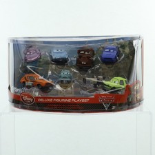 Disney Cars 2 Deluxe 7 Figurine Play Set Mater Finn New NIP picture
