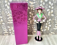 Candy Cane Christmas Fashion Figurine By Young’s With Box 12” picture