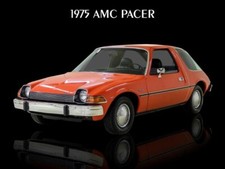 1975 AMC Pacer - Stock Look Metal Sign: 12x16