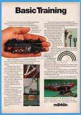 1979 Reeves International Costa Mesa CA Marklin HO Train Locomotive Photo Ad picture