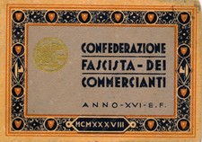 1937 UDINE Confederazione fascista dei commercianti XVI Tessera picture