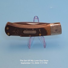 Schrade Old Timer 30T Bearcat Lockback Folding Knife Vintage USA Stainless Blade picture