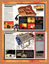1999 Twisted Metal III Levels 7 & 8 Original Advertisement / Retro Promo vr7 picture
