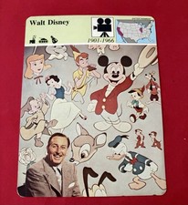 1979 Panarizon Story of America #24-01 WALT DISNEY Mickey Mouse Rare Italy picture