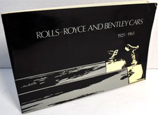 Rolls Royce and Bentley Cars 1925-1965 Book; 1976 Edition *GOOD+* picture