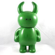UAMOU x Unbox 12 inch Mega Figure Custom Green Soft Vinyl Sofubi Ayako Takagi picture
