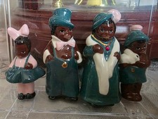 Sandy Srp Stylish Family 1997 Miniature Salt and Pepper Shakers Set picture