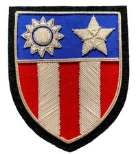 CBI China Burma India Bullion AVG Flying Tigers WW2 AAC USAF Squadron Patch copy picture