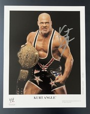 Autographed Official & Original WWE Promo P Series P - 1092 Kurt Angle 2006 picture