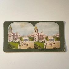 Palace of Machinery & Lagoon Antique Stereoview Card 5H6-6 picture