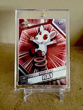 Topps Chrome VeeFriends Reliable Rat I46 Red Wave 5/5 Bookend VF First Chrome picture
