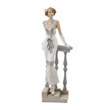 Comfy Hour 13 Inch Victorian Lady Figurine, Art Deco Woman Statue, 1 Piece picture