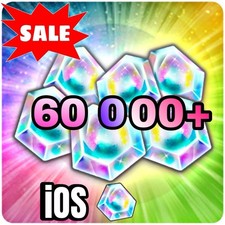 Dragon Ball Legends 60 000+ Crystal Chaotic Global iOS picture
