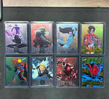 2022 SkyBox Metal Universe Spider-Man 8 Card High Series Lot Carnage Ghost-Spide picture