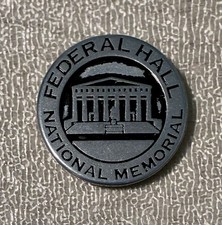 RARE *COLLECTIBLE* Federal Hall classic token picture