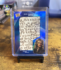 2021 Pieces of the Past Sir Isaac Newton Pieces Relic Insert Card #350 picture