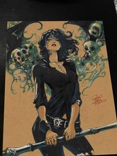 Death of the Endless Art Print Signed 8.5x11 | Art by Keyeske picture