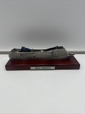 Vintage MSC Poesia cruise ship Model, metal and wooden base (S1) picture