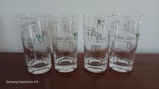 Lot Of 4 Vintage Ethan Allen Glass Tumblers Cups picture