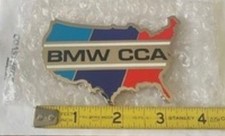 BMW CCA Car Club of America Official Grill Badge Emblem Motorsport Map Edition picture