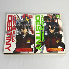 Gundam SEED Destiny Manga Vol 1-2 Set of 2, Trade Paperback, English (Del Rey) picture