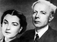 The Hungarian composer Bela BARTOK second wife Ditia PASZTORY 1938 Old Photo picture