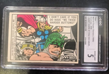 1966 Donruss Thor #59 - CGC 5 Marvel Super Heroes Hercules / Balder the Brave picture