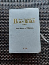 New Testament Holy Bible Red Letter Edition KJV Pocket Size picture