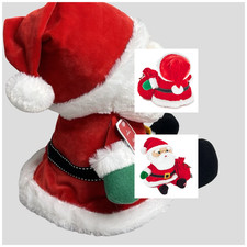 2018 Hallmark Jolly Ho-Ho-Holidays Talking Santa Plush with Sound See Video NWT picture