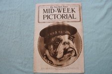 1915 JULY 22 NEW YORK TIMES MID-WEEK PICTORIAL - A BRITISH DOG OF WAR - NP 9146 picture