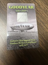 1968-1976 Authentic Skin Segment From Goodyear Blimp N1A Mayflower 🔥 picture