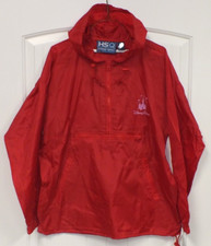 Genuine Disney Celebrate Harvard Square Red Poncho Style Compact Jacket RainCoat picture