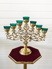Seven Branch Floor Candelabrum On One Legs Church Seven Сandlesticks 22.04