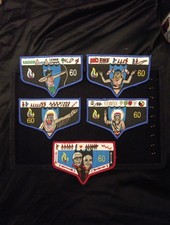 Rare Vtg BSA OA Aina Topa Hutsi Lodge 60 5-Pc Legend Set Story Flap Patches Lot picture