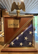 Vintage Independence Hall Flag Display Case – 1987 Constitution Bicentennial picture