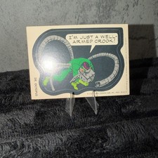 1975 Topps Comic Book Heroes Stickers Dr. Octopus picture