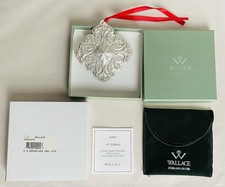2009 Wallace Sterling GRANDE BAROQUE SNOWFLAKE Tree Ornament 12TH Edition picture