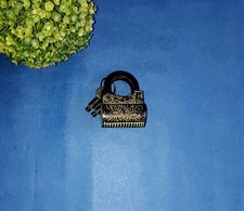 Door Lock Brass Handmade Victorian Vintage Style Lock Tricky Safety Padlock GTX picture