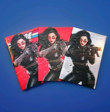 G.I. Joe A Real American Hero #329 Shikarii Trade Virgin Foil Variant Set LE750 picture