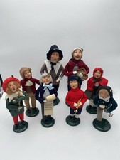 VTG Byers' Choice Ltd. The Carolers Christmas Handmade Figurines Set of 8 1988 picture