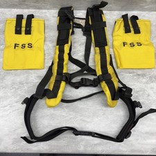 VTG US Forest Service Supply FSS Firefighter Harness, Belt, (2)Canteen Pouches picture