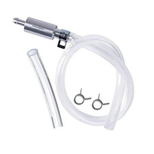 Universal One Way Brake Bleeder Kit Check Valve with Clear Hose & Clamps picture