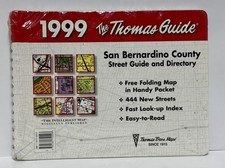 1999 Thomas Bros. Maps Thomas Guide San Bernardino County,  Spiral Bound picture
