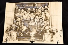 1947 Press Wire Photo Rebellion Thwarted Captured Dominican Republic 10x7½