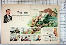 Paul Lukas Sasha Siemiel Puerto Rico Rum Ad Vintage Magazine Print James Bama picture