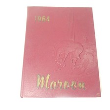 Milwaukie High School Oregon 1964 Yearbook Maroon Annual Vintage picture