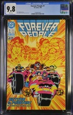 Forever People #1 CGC 9.8 WP DC 1988 J.M. DeMatteis Jack Kirby ⚡️ picture