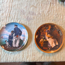 Knowles and Rockwell Collector plates picture