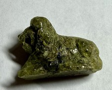 Regal Lion Carving In Peridot 120 Cts picture